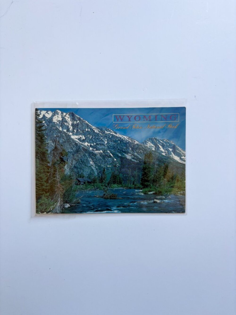 Grand Teton National Park Wyoming Postcard